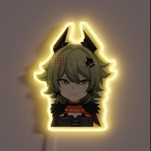 CAESAR KING Zenless Zone Zero Fanart RGB Neon Sign