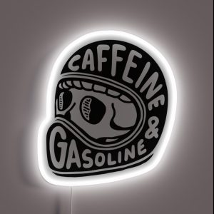 Caffeine And Gasoline RGB Neon Sign