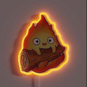 Calcifer RGB Neon Sign Calcifer RGB Neon Sign