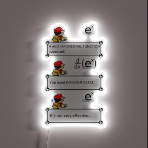 Calculus Master RGB Neon Sign Calculus Master RGB Neon Sign