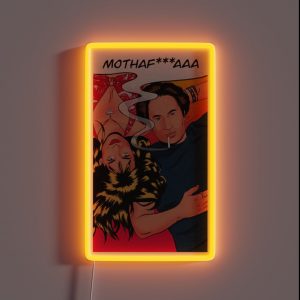 Californication Pop Art Mothaf Aaa RGB Neon Sign Californication Pop Art Mothaf Aaa RGB Neon Sign