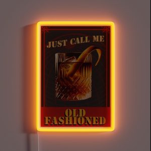Call Me Old Fashion All You Want RGB Neon Sign Call Me Old Fashion All You Want RGB Neon Sign