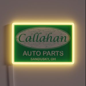 Callahan Auto Parts RGB Neon Sign Callahan Auto Parts RGB Neon Sign
