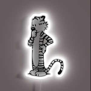 Calvin And Hobbes Hobbes RGB Neon Sign