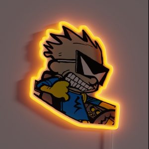 Calvin And Hobbes Space Man Spiff RGB Neon Sign Calvin And Hobbes Space Man Spiff RGB Neon Sign