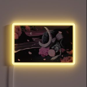 Camelia Japonica Fallen Japanese Samurai Art Spring RGB Neon Sign Camelia Japonica Fallen Japanese Samurai Art Spring RGB Neon Sign