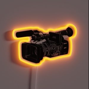 Camera RGB Neon Sign