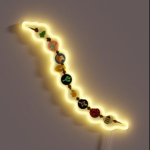 Camp Half Blood Necklace RGB Neon Sign Camp Half Blood Necklace RGB Neon Sign