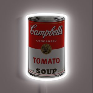 Campbell S Soup Can Vintage RGB Neon Sign