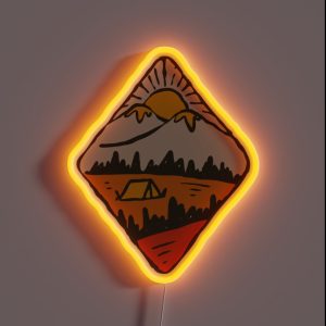 Camping RGB Neon Sign Camping RGB Neon Sign