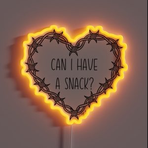 Can I Have A Snack RGB Neon Sign Can I Have A Snack RGB Neon Sign