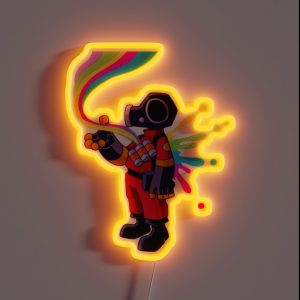 Can You Feel The Rainbow Ver 2 RGB Neon Sign