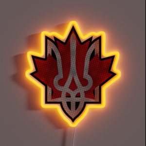 Canada And Ukraine RGB Neon Sign