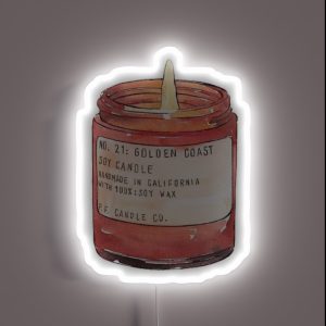 Candle RGB Neon Sign Candle RGB Neon Sign