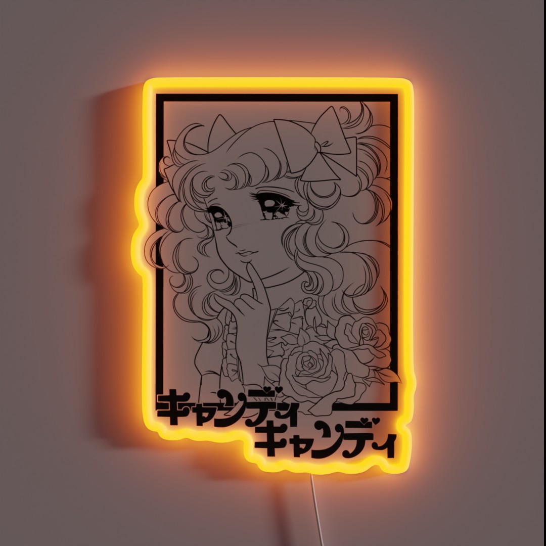 CANDY CANDY RGB Neon Sign CANDY CANDY RGB Neon Sign