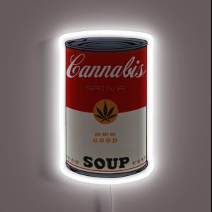 Cannabis Soup RGB Neon Sign