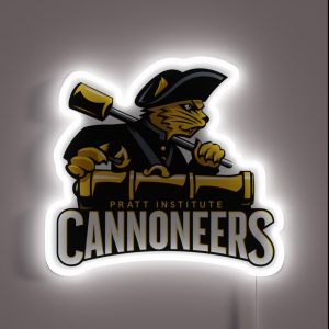 Cannoneers Pratt Institute Merch RGB Neon Sign