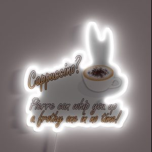 Cappuccino RGB Neon Sign