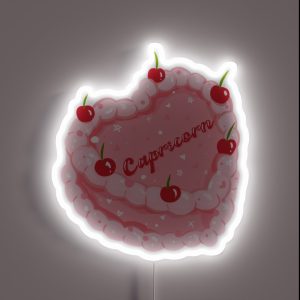 Capricorn Cake RGB Neon Sign Capricorn Cake RGB Neon Sign