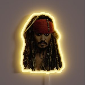 Captain Jack Sparrow RGB Neon Sign