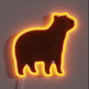 Capybara RGB Neon Sign