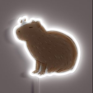 Capybara RGB Neon Sign