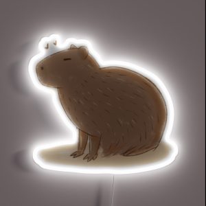 Capybara RGB Neon Sign