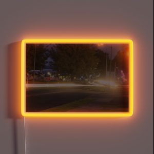Car Light Trails RGB Neon Sign