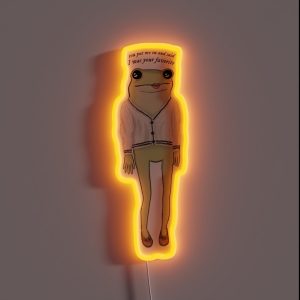Cardigan Frog RGB Neon Sign