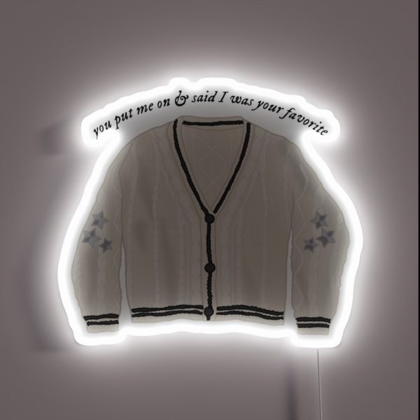 Cardigan RGB Neon Sign