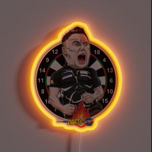 Caricatura Gerwyn Price RGB Neon Sign