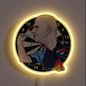 Caricatura Rob Cross RGB Neon Sign