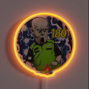 Caricatura Van Gerven RGB Neon Sign