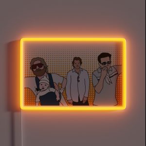 Carlos Alan Phil And Stu RGB Neon Sign