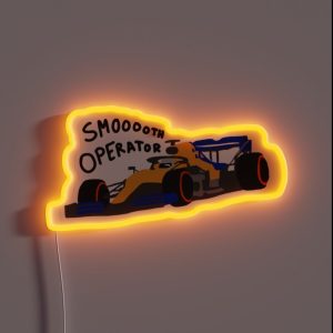 Carlos Sainz Smooth Operator RGB Neon Sign