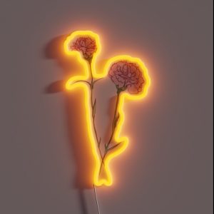 Carnation RGB Neon Sign