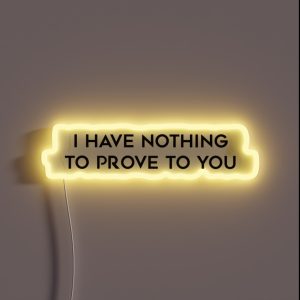 Carol Danvers Quote RGB Neon Sign