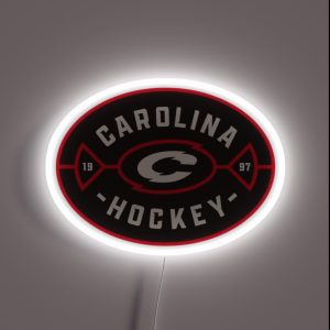 Carolina Hurricanes Hockey RGB Neon Sign
