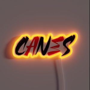 Carolina Hurricanes RGB Neon Sign