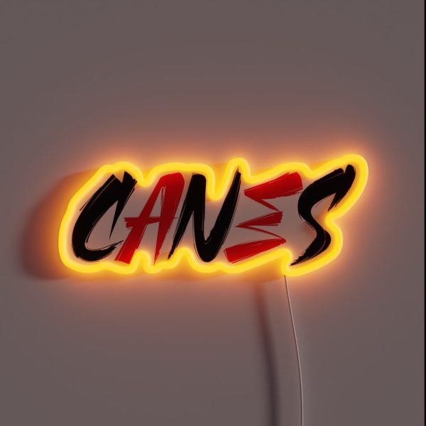 Carolina Hurricanes RGB Neon Sign