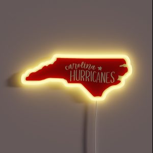Carolina Hurricanes RGB Neon Sign