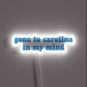 Carolina In My Mind RGB Neon Sign