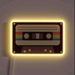 Cassette RGB Neon Sign