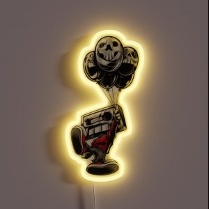Cassette Tape Head RGB Neon Sign