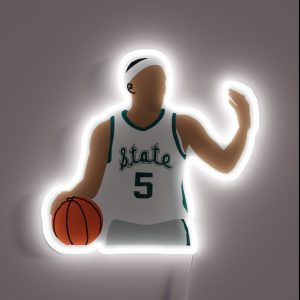 Cassius Winston Drawing RGB Neon Sign