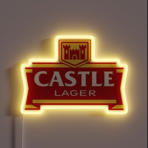 Castle Lager Classic Logo RGB Neon Sign