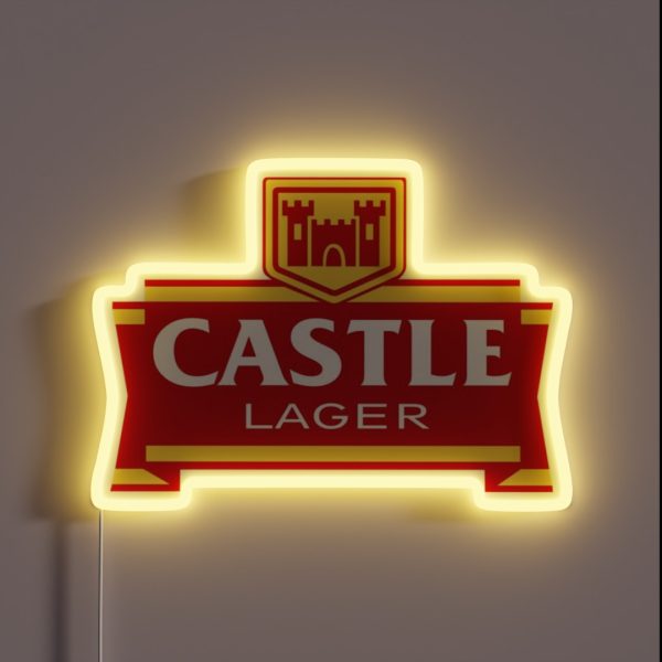 Castle Lager Classic Logo RGB Neon Sign