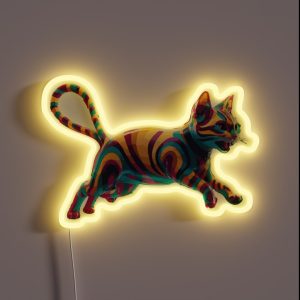Cat Colorful RGB Neon Sign Cat Colorful RGB Neon Sign