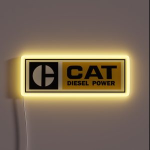 CAT Diesel Power RGB Neon Sign