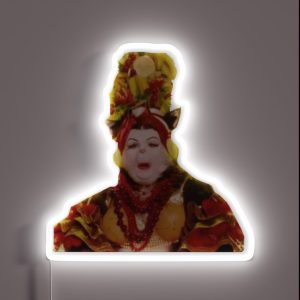 Cat In The Hat F U N RGB Neon Sign